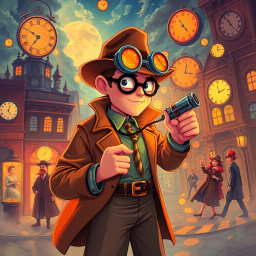 ChronoChase: Who's Time Is It Anyway? - Text-based game
