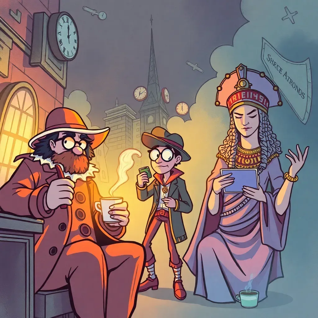 Chronochaos: Whose Time Is It Anyway?