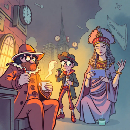 Chronochaos: Whose Time Is It Anyway? - Text-based game