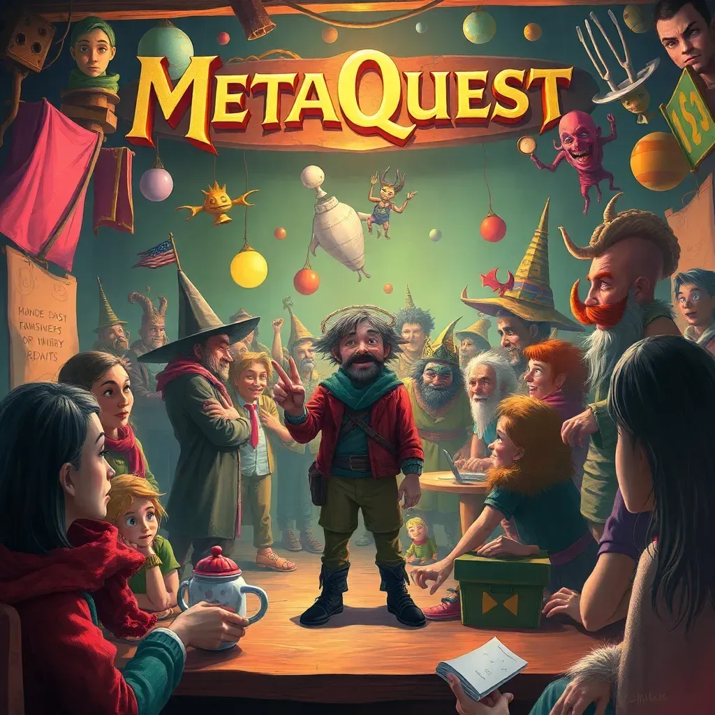 MetaQuest: Whose Adventure Is It Anyway?
