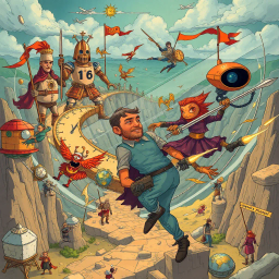ChronoClash: Whose Time Is It Anyway? - Text-based game