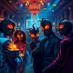 Whose Mask Is It Anyway? - Text-based game