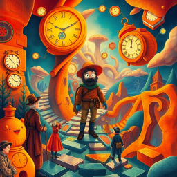 Chronovortex: Whose Time Is It Anyway? - Text-based game