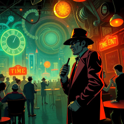 ChronoChase: Who's Time is It Anyway? - Text-based game