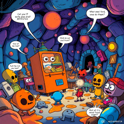 Metamayhem: Whose Adventure Is It Anyway? - Text-based game