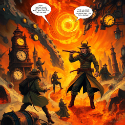 Chronochase: Whose Time Is It Anyway? - Text-based game