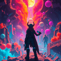 Spectrum Wars: Which Dimension Is It Anyway? - Text-based game
