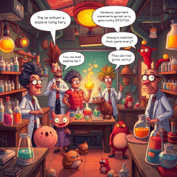 Whose Lab Is It Anyway? - Text-based game