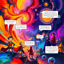 Spectrum Wars: Whose Dimension Is It Anyway? - Text-based game