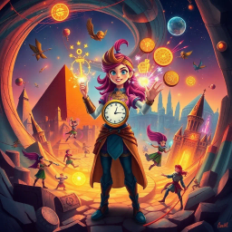 Chrono Clash: Whose Time is It Anyway? - Text-based game