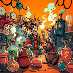 Whose Lab Is It Anyway? - Text-based game