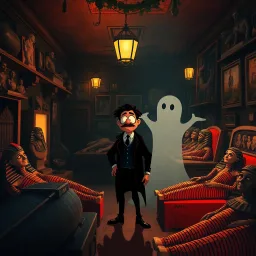 Whose Shadows Are These? - Text-based game