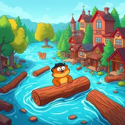 Log Jam: Who’s Logs Are These, Anyway? - Text-based game