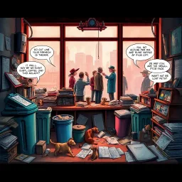 Whose Mess is This Anyway? - Text-based game