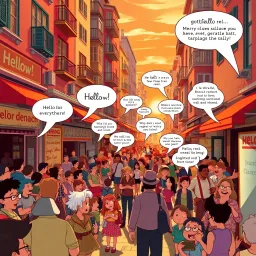 Whose Hello Is It Anyway? - Text-based game