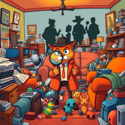 Whose Mess Is This Anyway? - Text-based game