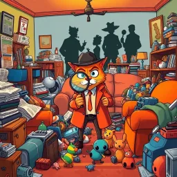 Whose Mess Is This Anyway? - Text-based game