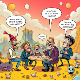 MetaQuest: Whose Adventure Is It Anyway? - Text-based game