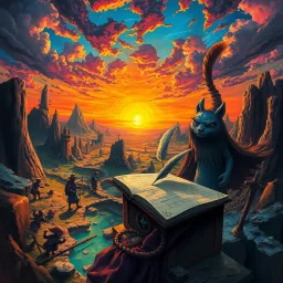 Chronicles of Chaos: Whose World Is It Anyway? - Text-based game