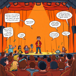 Interactive Improv Adventure text games