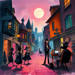 Whose Shadow Is It Anyway? - Text-based game