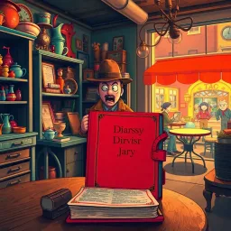 Whose Diary Is It Anyway? - Text-based game
