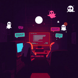 Haunted Byte: Who's This? - Text-based game