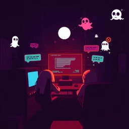 Haunted Byte: Who's This? - Text-based game