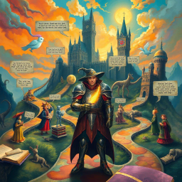 Questception: Whose Journey Is It Anyway? - Text-based game