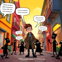 Whose Shadow Is It Anyway? - Text-based game