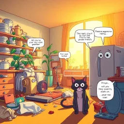 Whose Mess Is This Anyway? - Text-based game