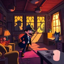 Whose Shadow is This, Anyway? - Text-based game