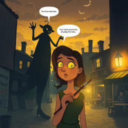 Whose Shadow Is It Anyway? - Text-based game