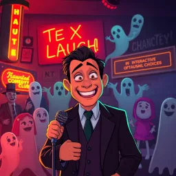 Whose Ghost is It Anyway? - Text-based game
