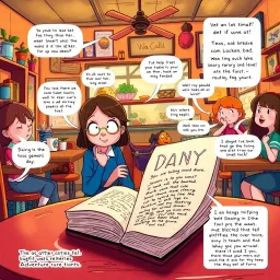 Whose Diary Is It Anyway? - Text-based game