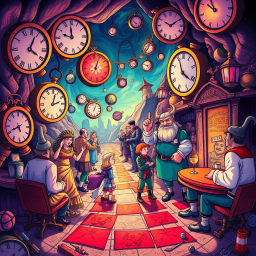 Chrono-Capers: Whose Time Is It Anyway? - Text-based game