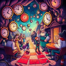 Chrono-Capers: Whose Time Is It Anyway? - Text-based game