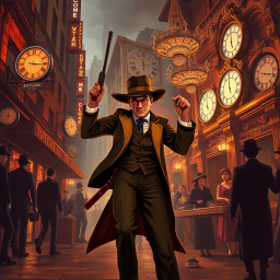 Chrono-Capers: Whose Time Is It Anyway? - Text-based game