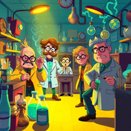 Whose Lab Is It Anyway? - Text-based game