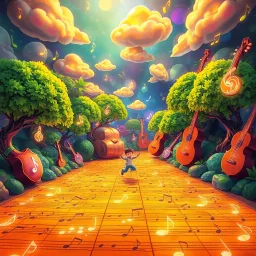 Melody Mayhem - Text-based game