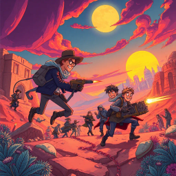 Relic Rumble: Whose Is It Anyway? - Text-based game