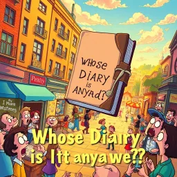 Whose Diary Is It Anyway? - Text-based game