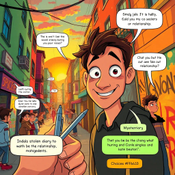 Whose Diary Is It Anyway? - Text-based game