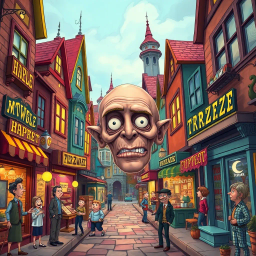 Whose Head Is This, Anyway? - Text-based game