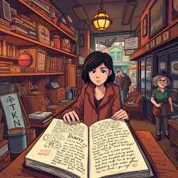 Whose Diary Is It Anyway? - Text-based game