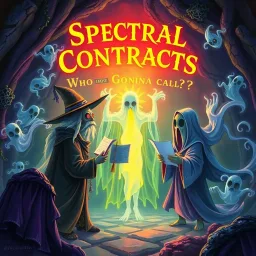 Spectral Contracts: Who You Gonna Call? - Text-based game