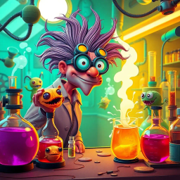 Whose Lab Is It Anyway? - Text-based game