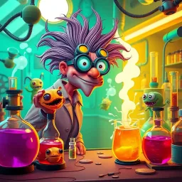 Whose Lab Is It Anyway? - Text-based game