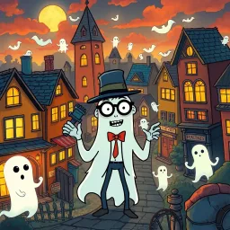 Whose Ghost Is It Anyway? - Text-based game