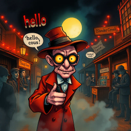 Whose Hello, Anyway? - Text-based game